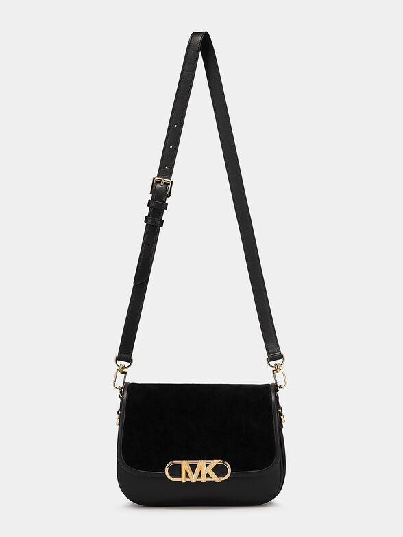 PARKER leather bag with logo accent - 2