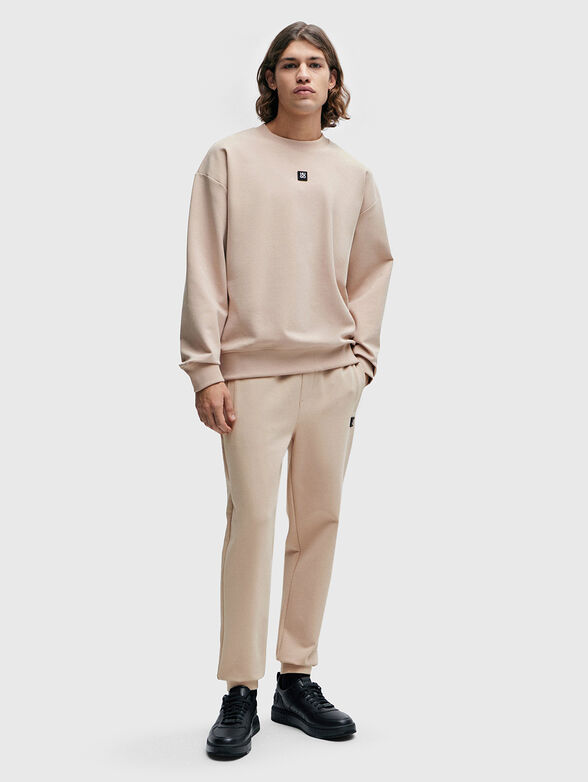 Sweatpants with logo patch  - 3