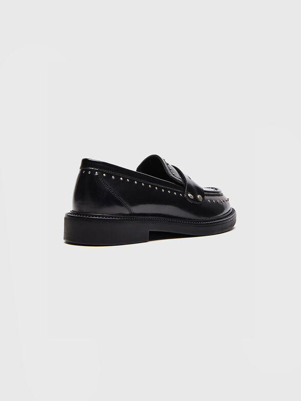 HARLOE leather loafers with eyelets - 2