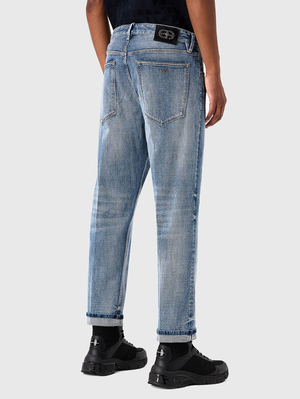 Blue jeans with washed effect - 2