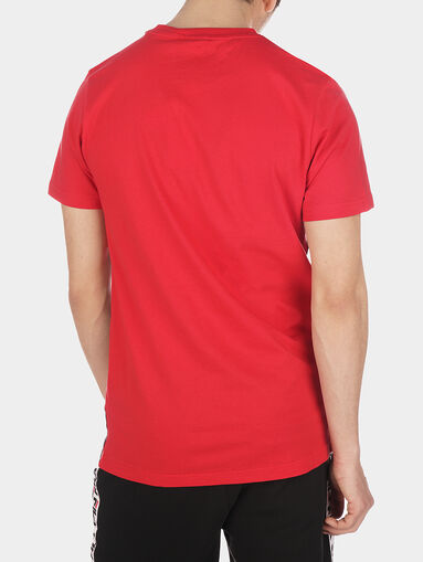 TALAN Red T-shirt with logo branding - 3