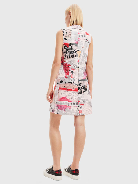 All over print shirt dress - 2