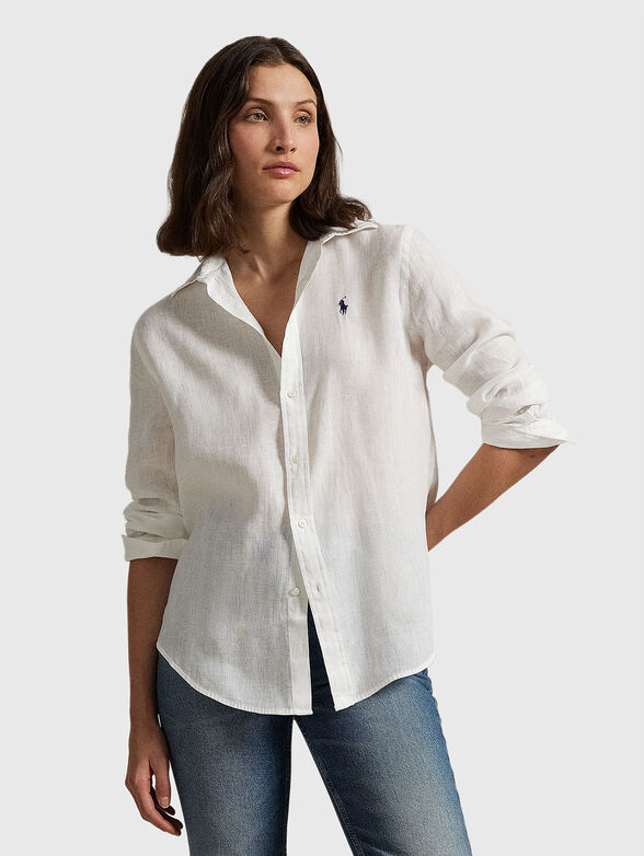 White linen shirt - 1