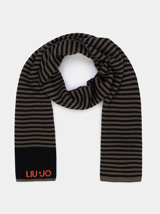 Scarf with logo - 1