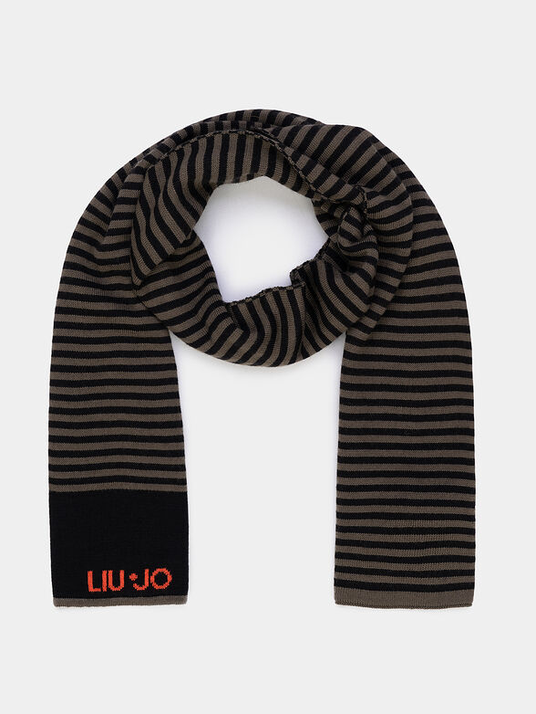 Scarf with logo - 1