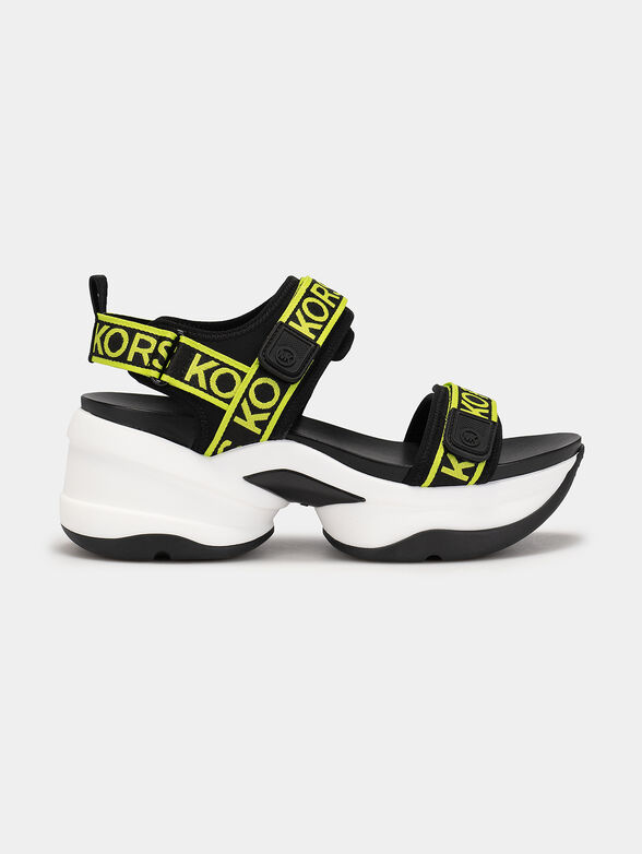 MAVERICK sandals with logo details - 1