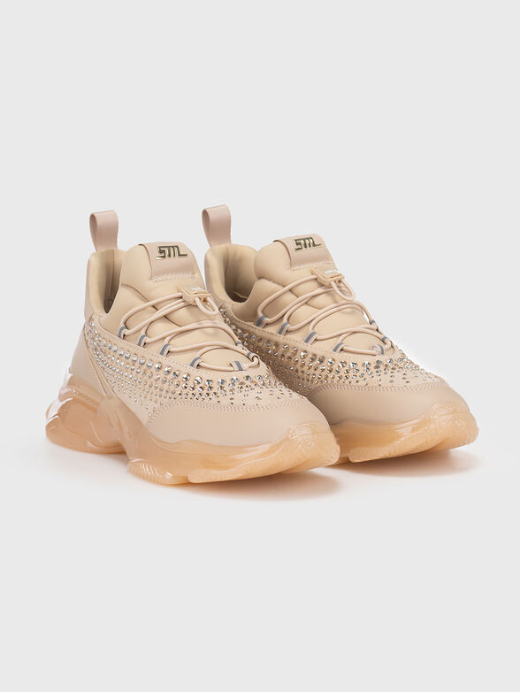 MOTIF-R crystal-embellished sneakers - 2