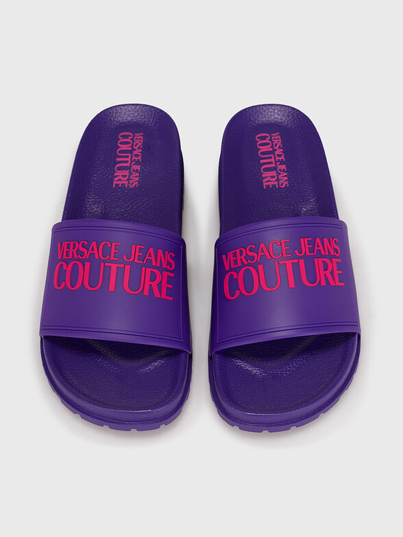 SHELLY purple slippers - 6