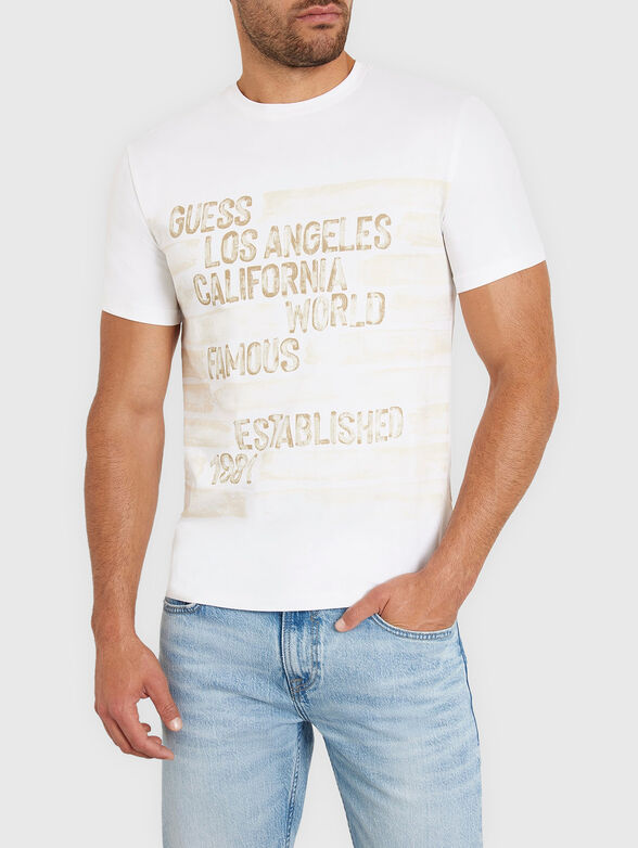 T-shirt with contrast print - 4
