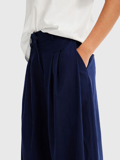 AGUEDA blue trousers - 3