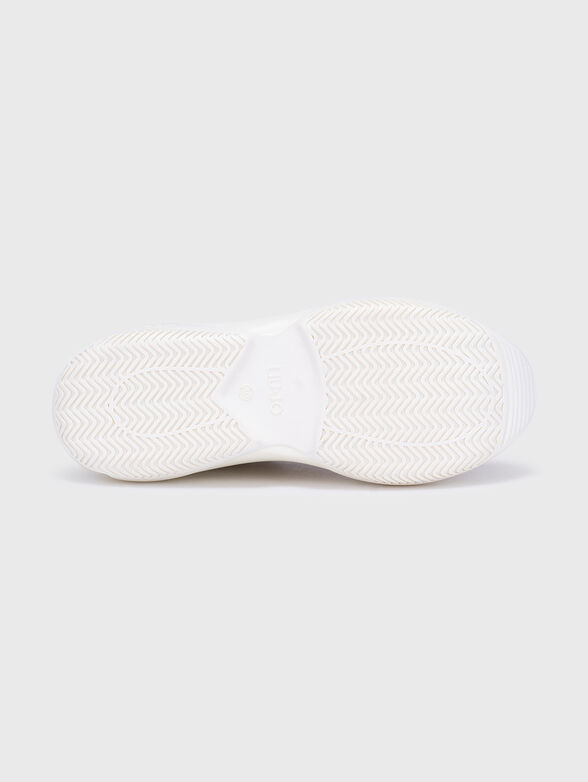 Sports shoes in ecru color - 5