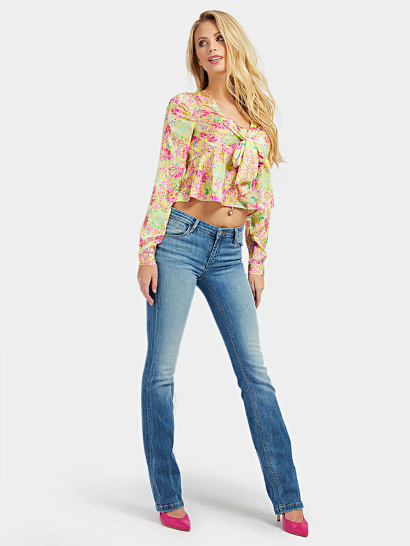 GWEN Blouse with floral print - 2
