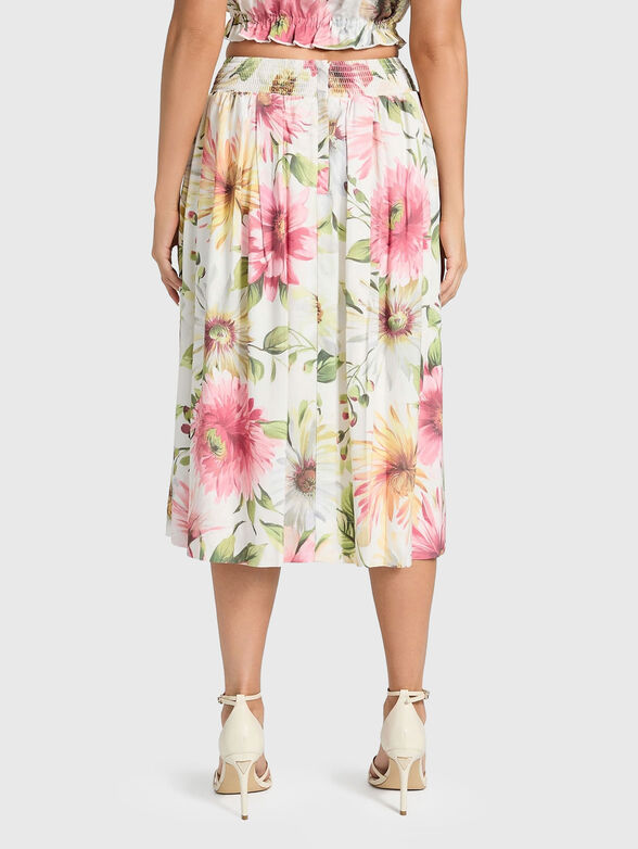 ELODIE high waisted midi skirt - 1