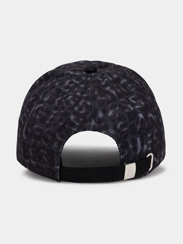 Cap with monogram logo print - 2