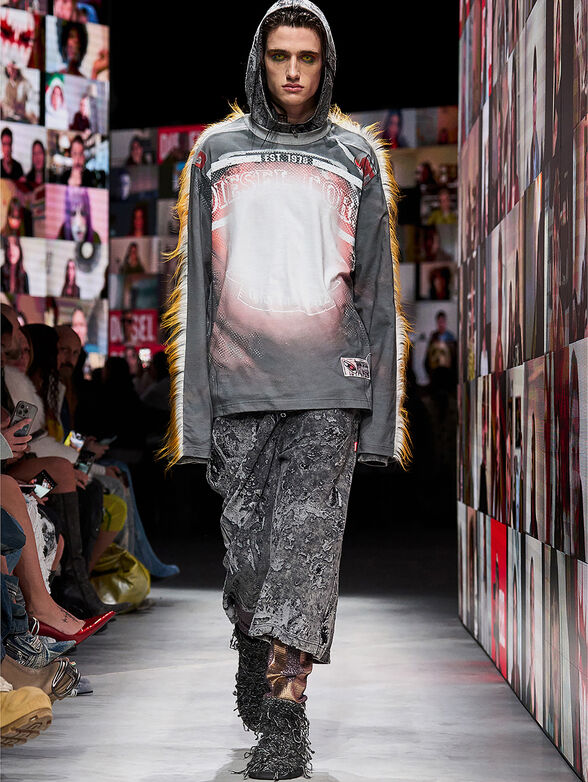 P-ECHO-SHOW sweat shorts with camouflage effect - 1