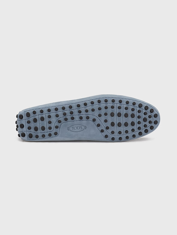 NUOVO blue loafers - 4