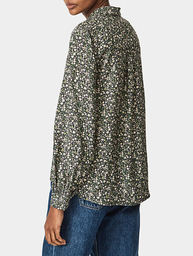 Shirt with floral print - 4