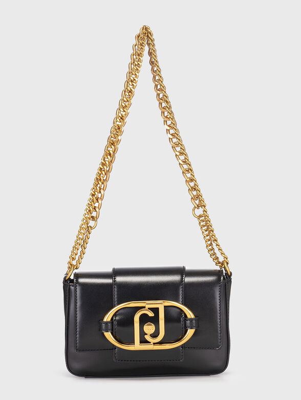 Crossbody bag with metal logo  - 4
