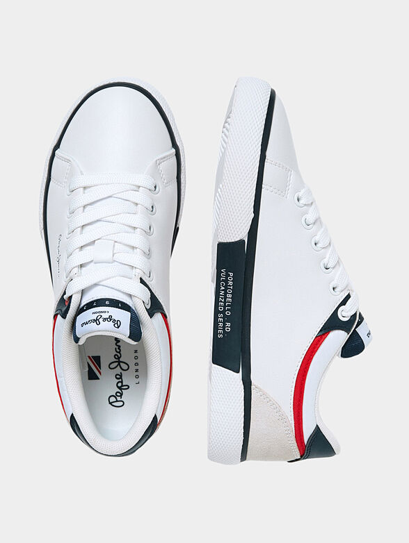 KENTON CLASS white sports shoes - 4