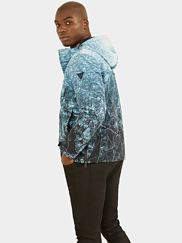 KAGOOL printed jacket with a hood - 4