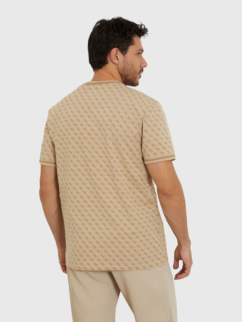 MARSHALL monogram logo print T-shirt  - 3