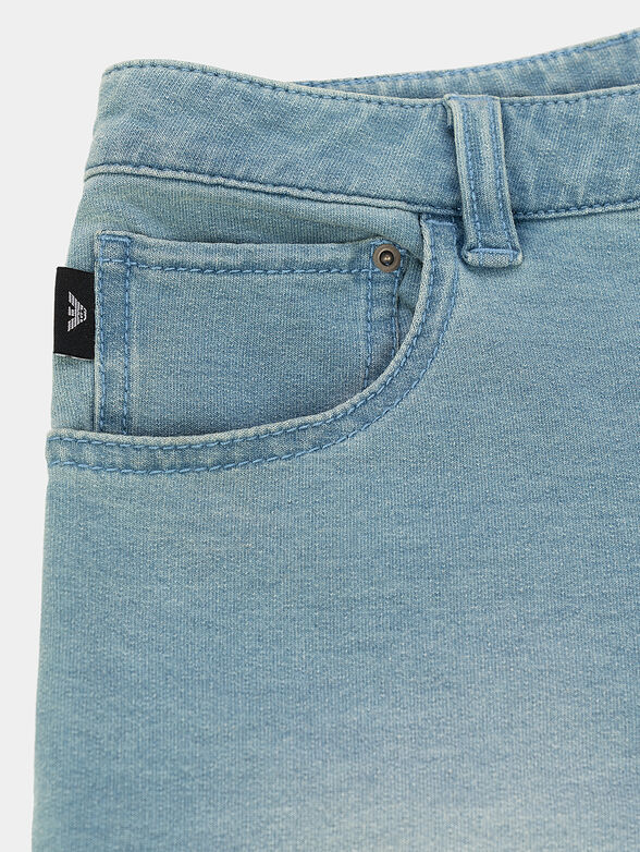 Shorts with washed effect - 4