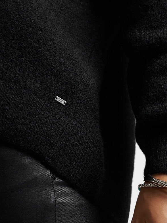 STUDIOS black cardigan with buttons - 4