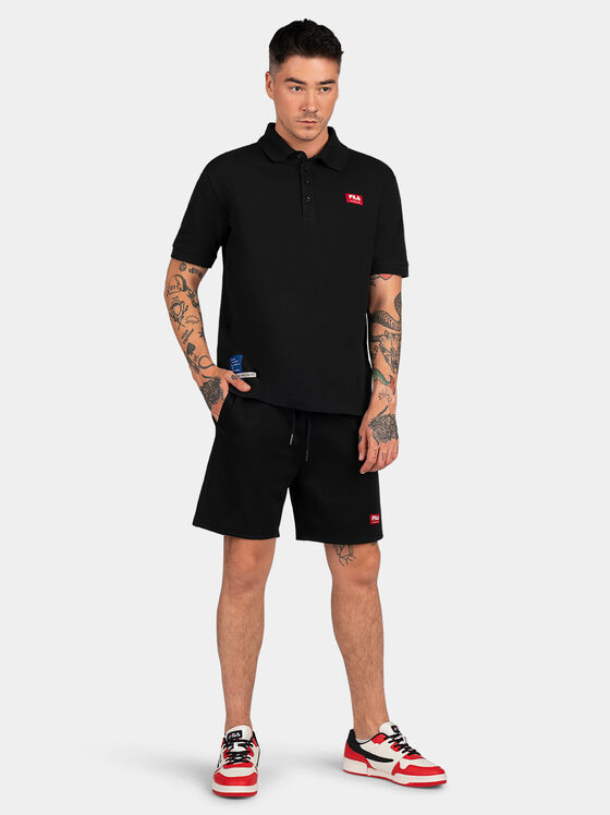 TUTAK polo shirt in black color - 2