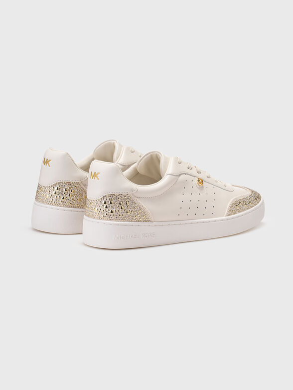 SCOTTY leather sports shoes with rhinestones - 2