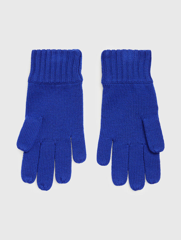 Wool knitted gloves - 2