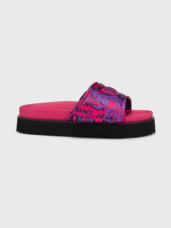 ARIZONA slippers with logo patch - 1