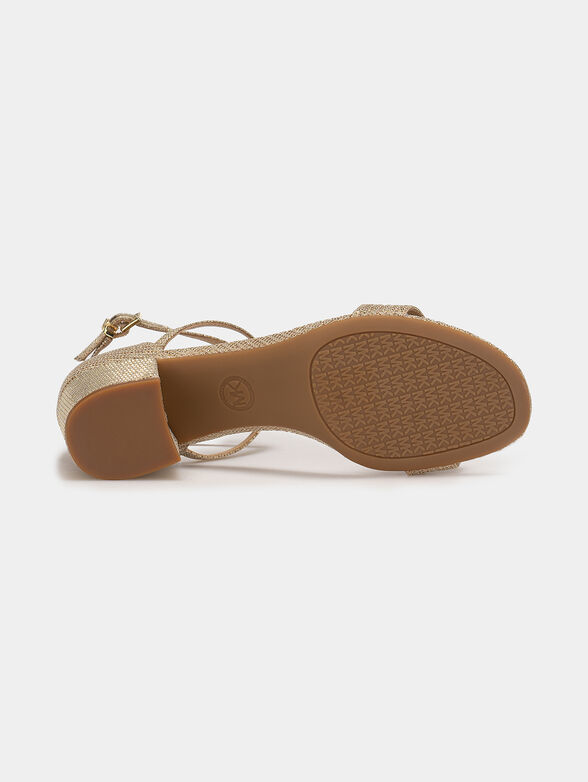 SERENA FLEX sandal in gold color - 5