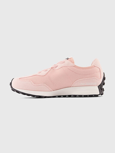327 light pink sports shoes with logo - 3