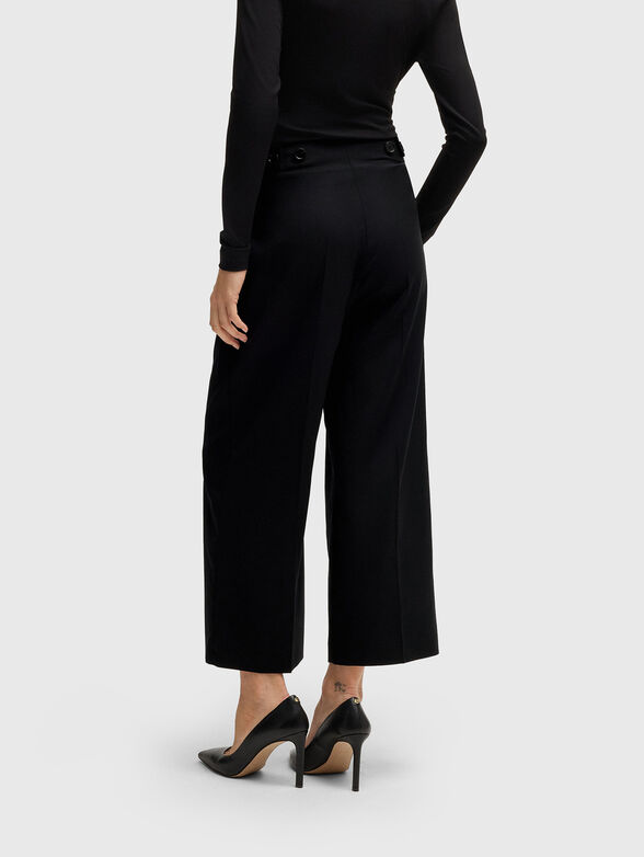 TAMANIA wool cropped trousers - 1