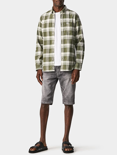 JACK denim shorts in grеy - 5