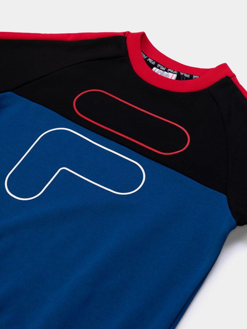 JUKO sweatshirt with color-block effect - 2