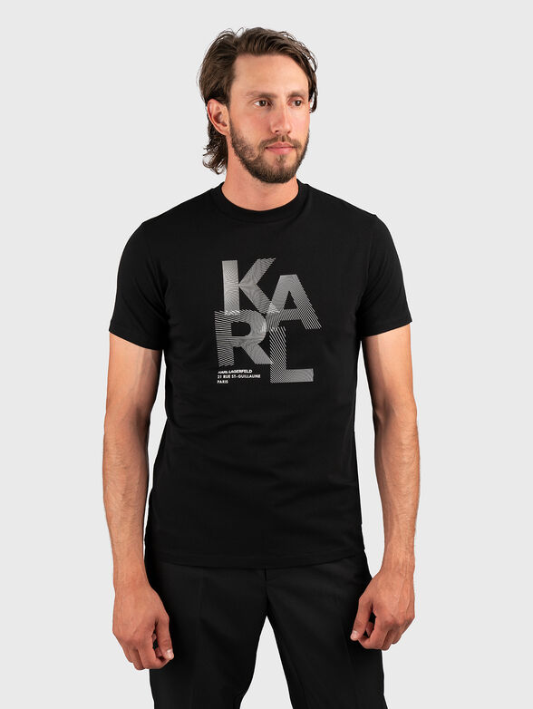 T-shirt with logo print - 0
