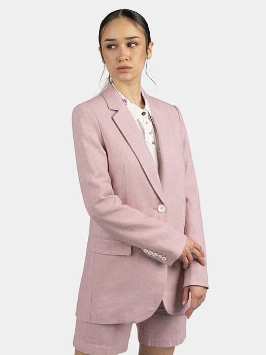 Pink blazer