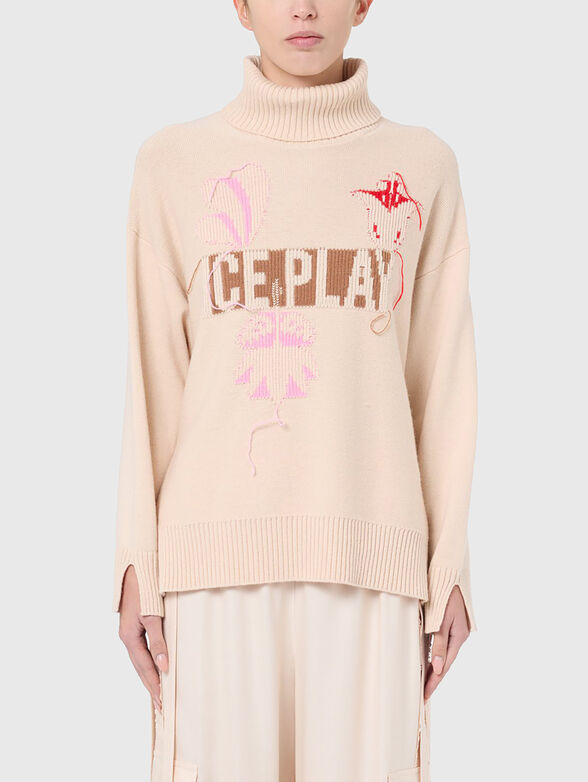 Polo-neck sweater - 0