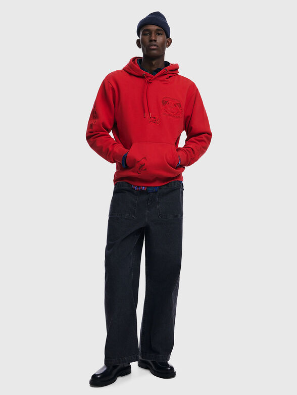 NUEVA ESCOCIA cotton sweatshirt - 1