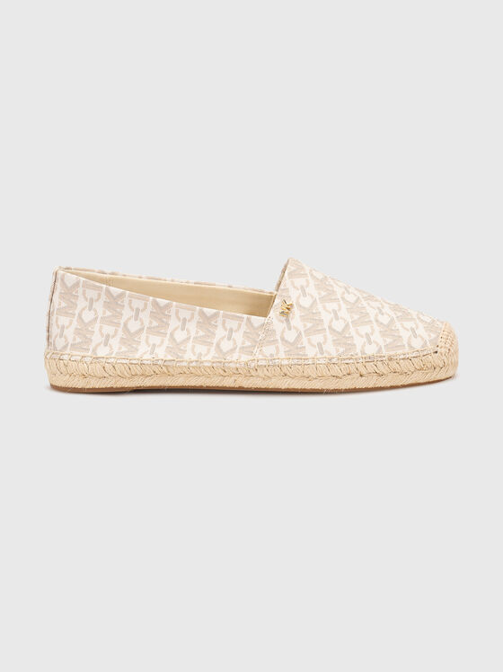 KENDRICK espedrilles with logo print - 1