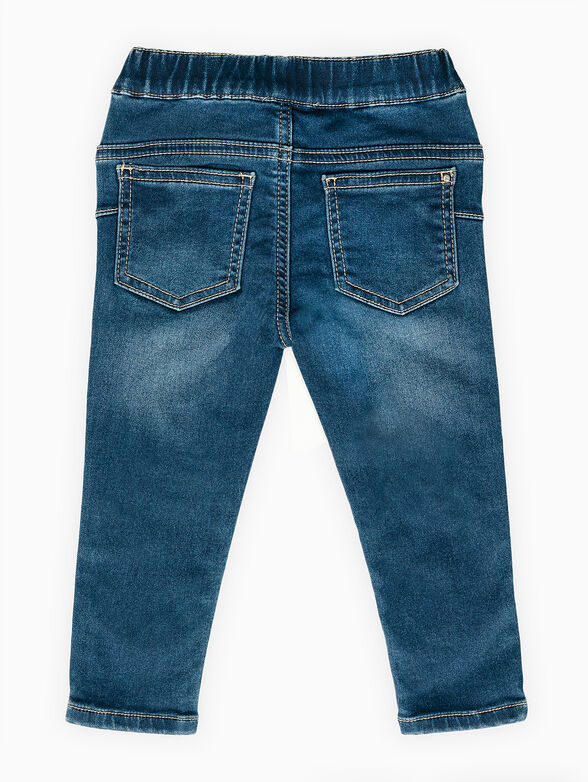 Jeans with elastic waist - 3