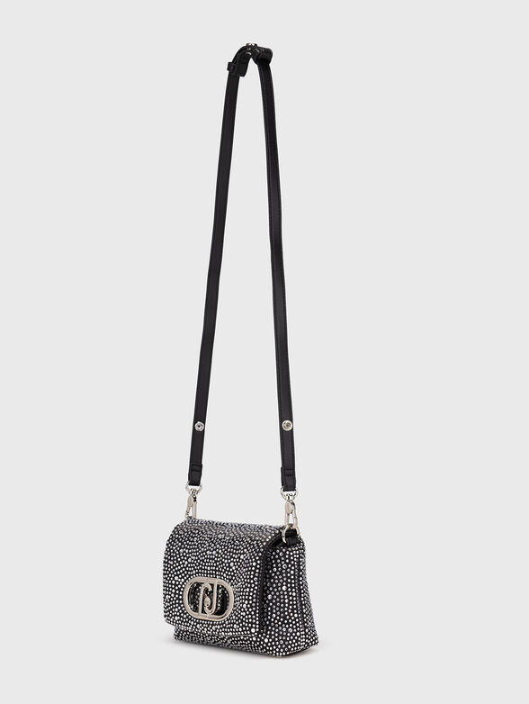 Crossbody bag with rhinestones - 2