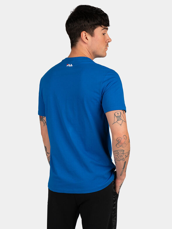 Black BELEN T-shirt with contrasting logo - 3