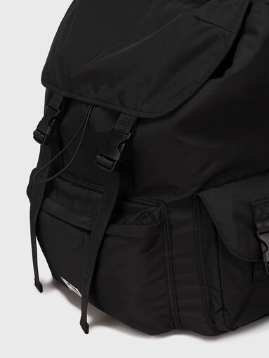 TROMSO black backpack with logo elements - 3