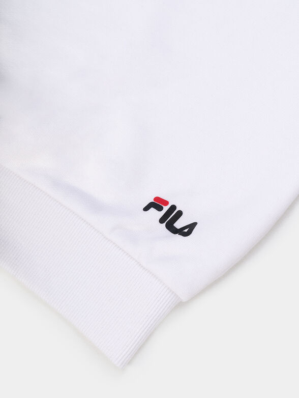 TREBBIN white hooded sweatshirt - 4