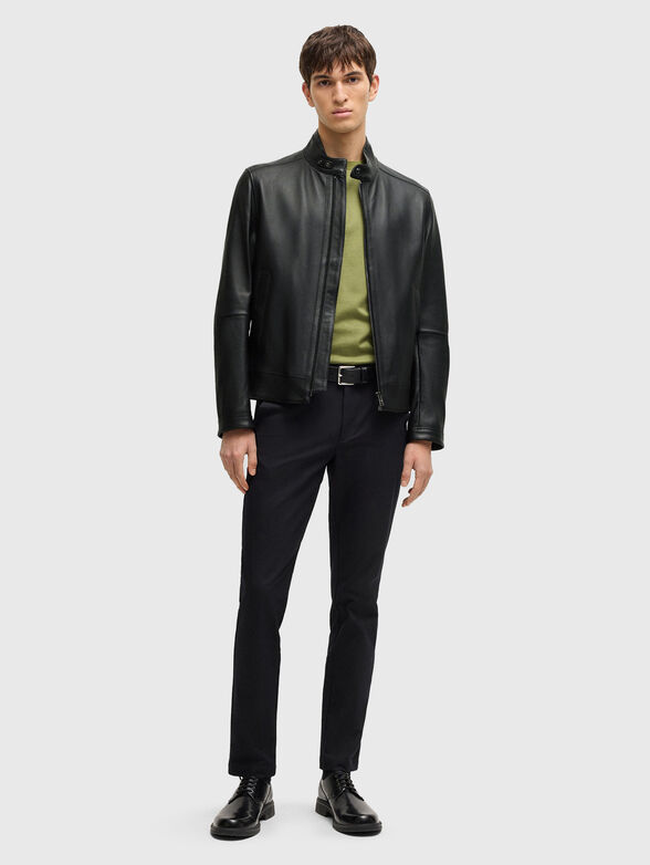 H-MANSELL3 leather jacket - 1