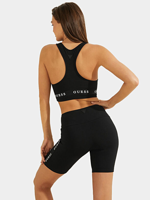 Sports bra in black color - 4