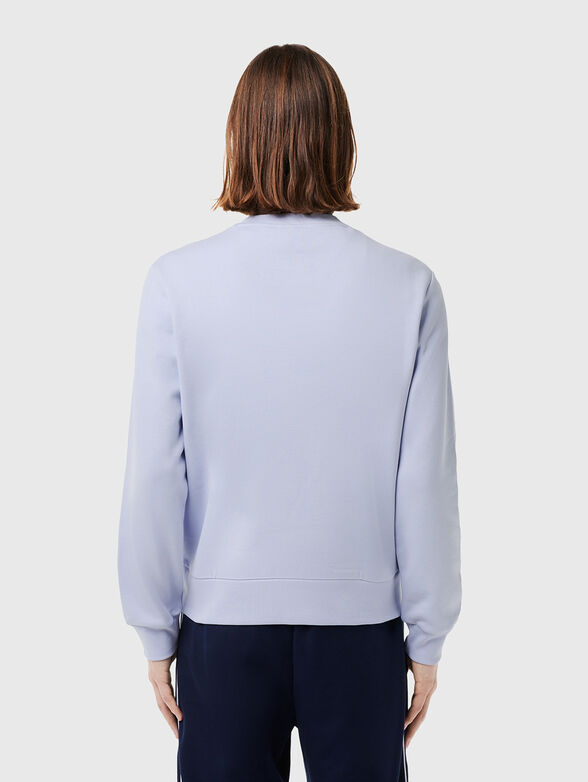 Black sweatshirt with logo accent  - 3