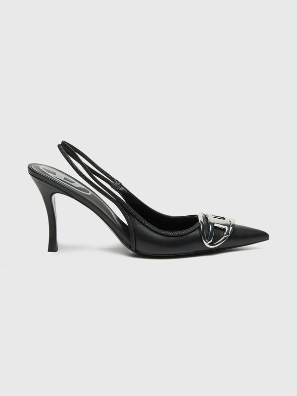 D-VENUS leather slingback pumps - 0